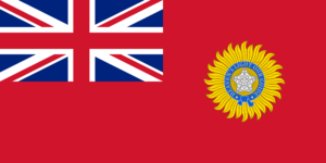 1880 - British india flag