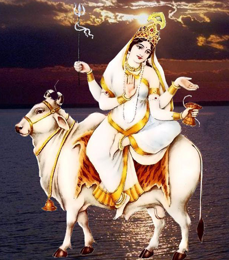 Eight Avatar Of Goddess Durga Goddess Mahagauri 1238